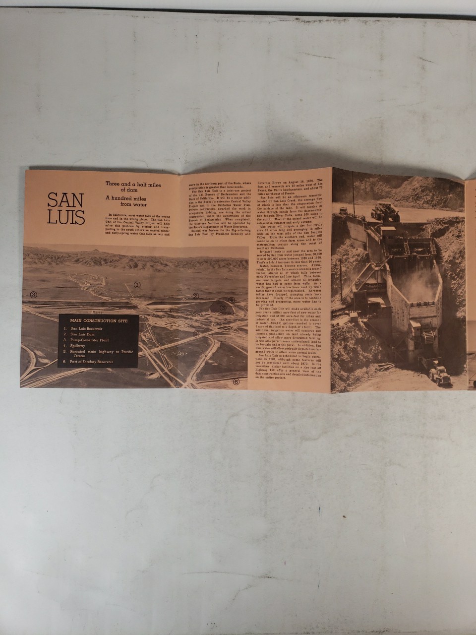 San Luis Unit – Central Valley Project by U.S. Dept of Interior (1964) Dam