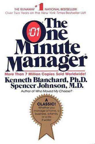 The One Minute Manager – Paperback By Kenneth Blanchard – VERY GOOD