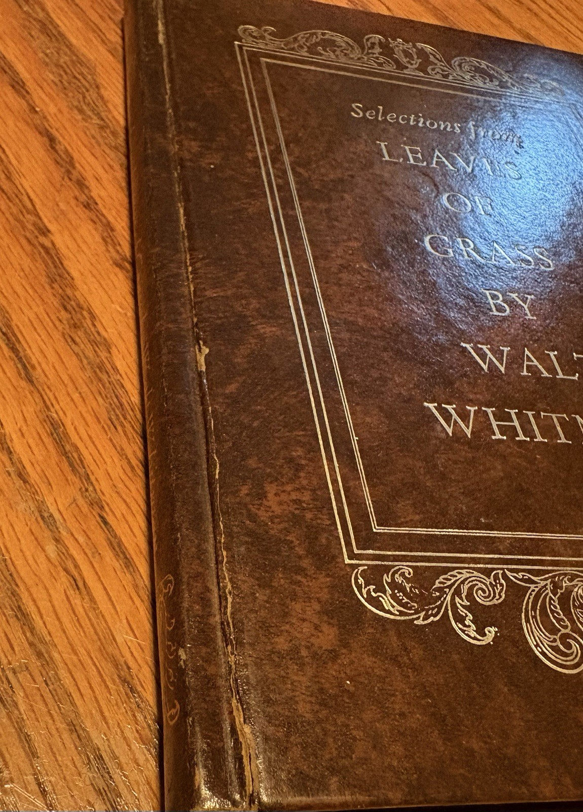 Selections From Leaves Of Grass By Walt Whitman