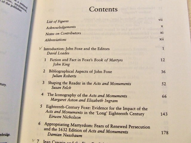 John Foxe and the English Reformation by David Loades (1997, HC)