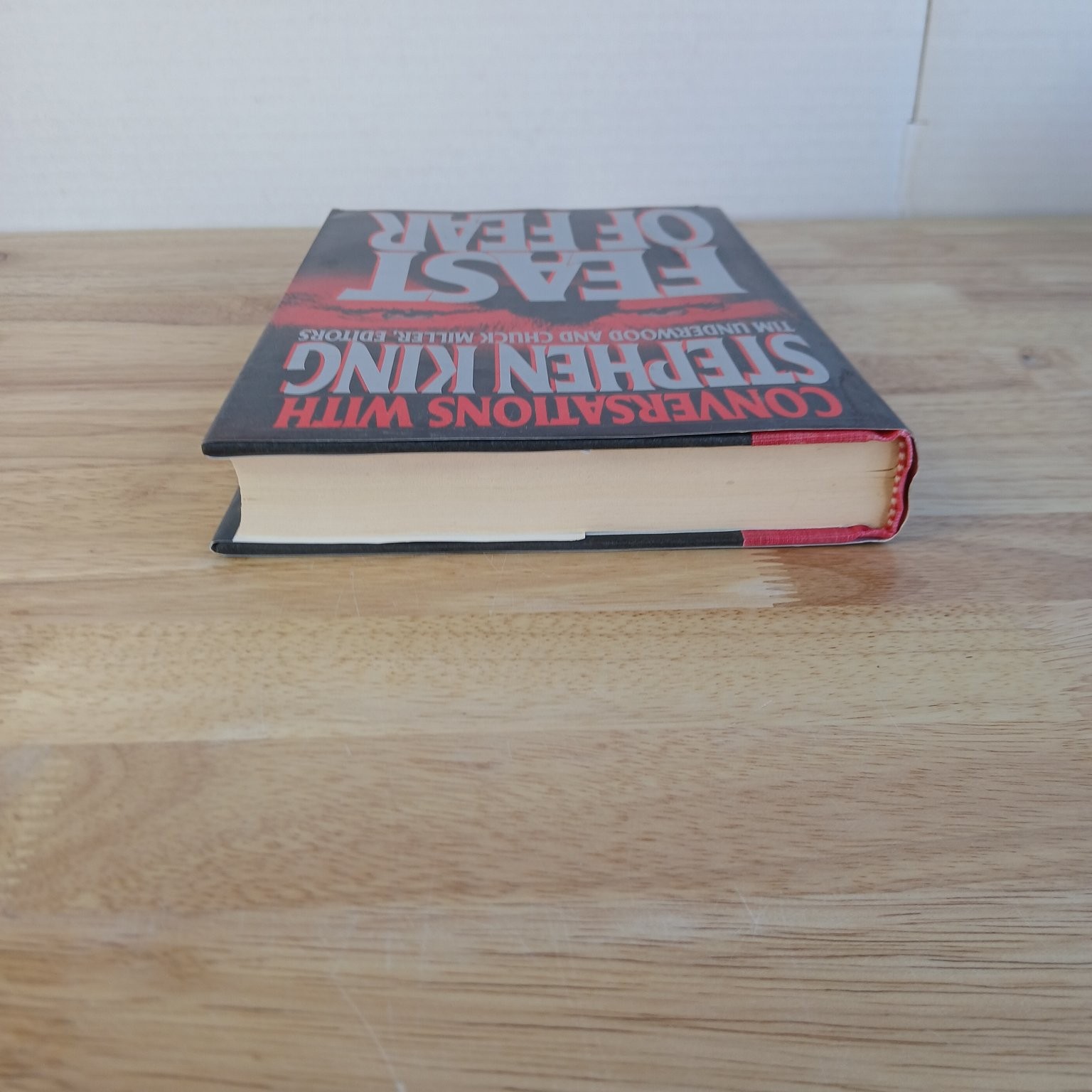 Feast of Fear Conversations with Stephen King 1992 First Edition Nonfiction