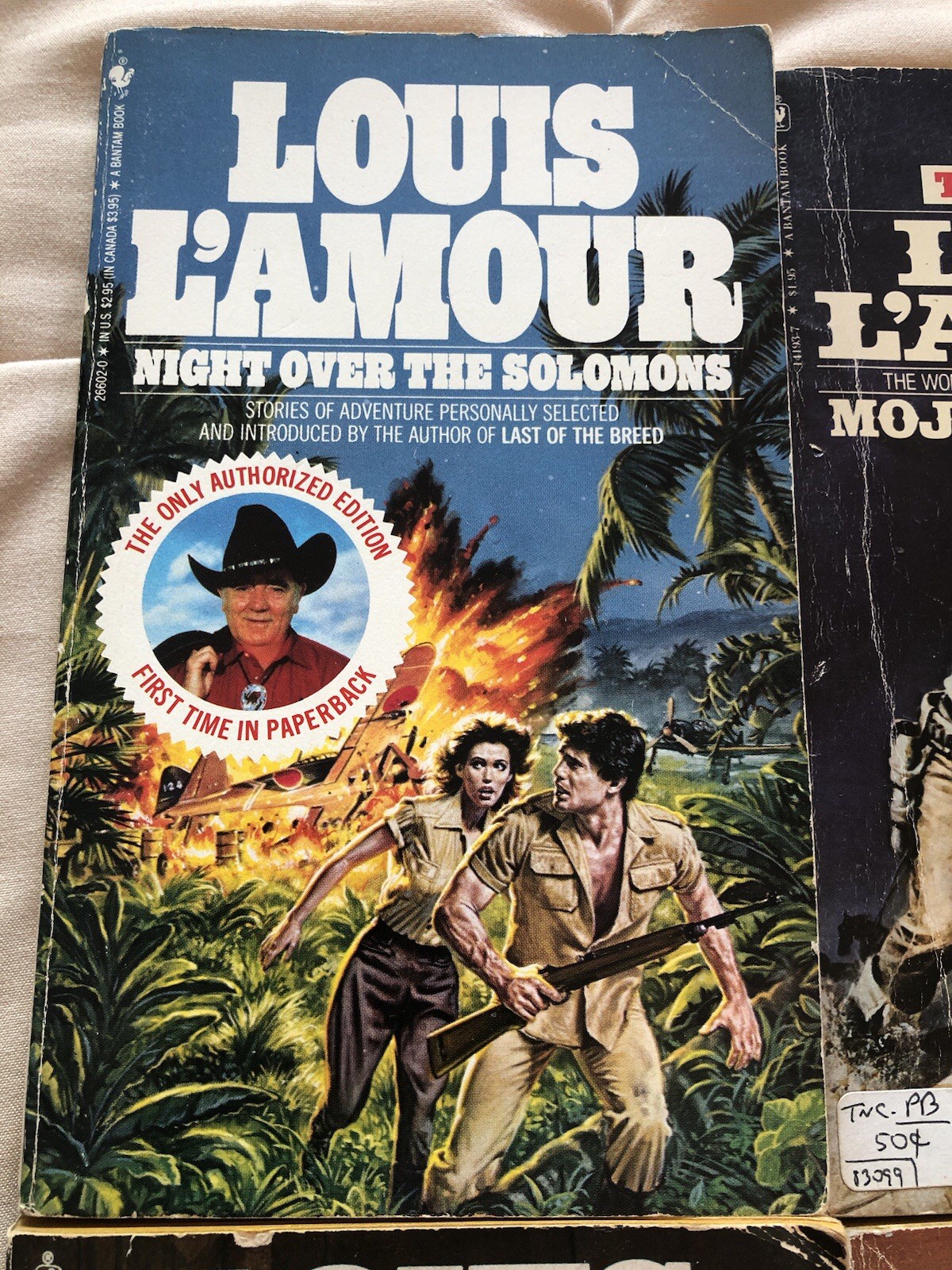 Lot of 7 Vintage Western Vintage Paperback Books- Louis L’amour, Ride Wild Coun…
