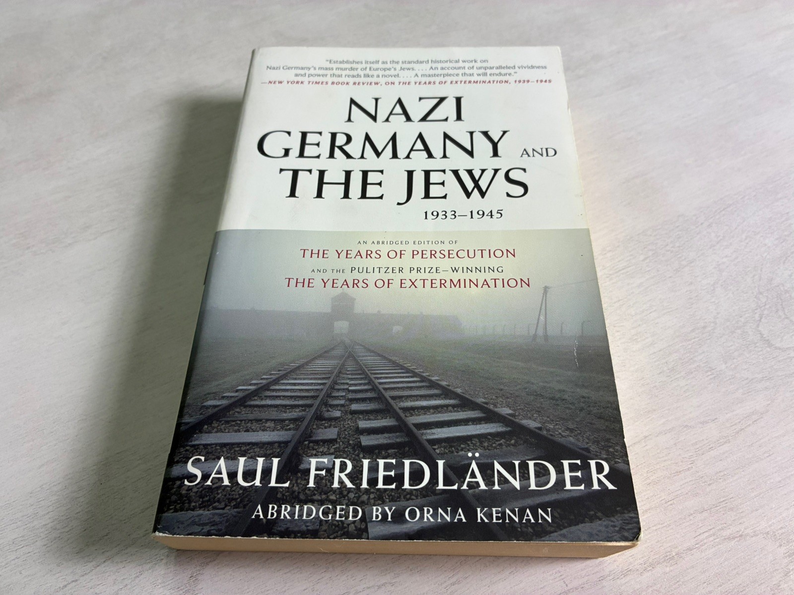 Nazi Germany and the Jews, 1933-1945 (2009) by Saul Friedlander – VG PB – Harper