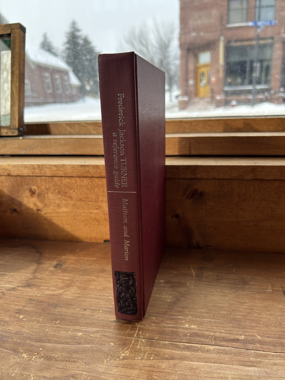 Frederick Jackson Turner: a reference guide by Mattson and Marion (1985)