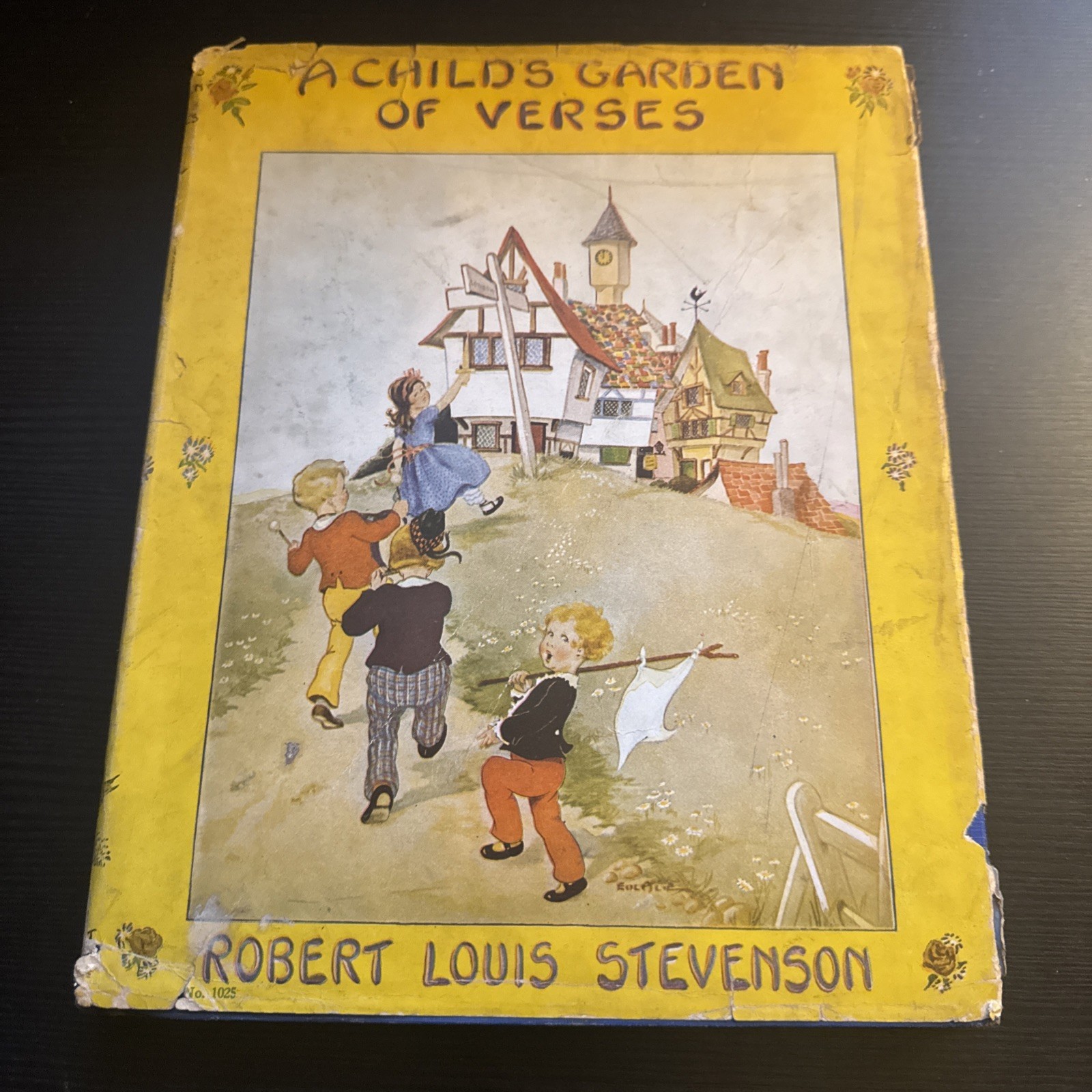 A CHILD’S GARDEN of VERSES 1929 Robert Louis Stevenson Hardcover Platt & Munk