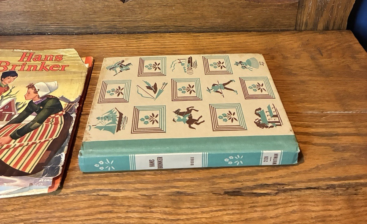 Hans Brinker or The Silver Skates by Mary Maples Dodge – 1945 Whitman Publishing