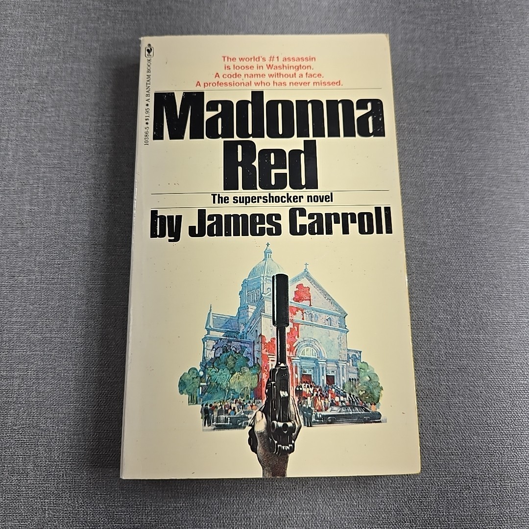Madonna Red James Carroll 1977 Vintage Paperback Book