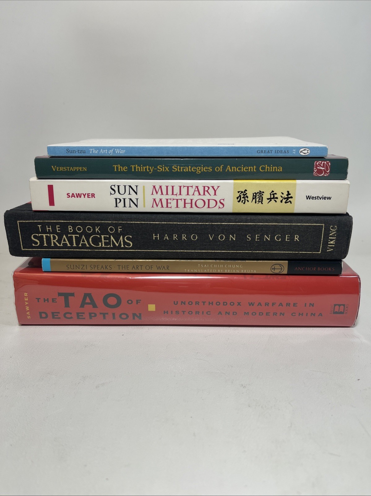 Art of War Sun Tzu Chinese Strategy Lot 36 Stratagems Tao of Deception Military