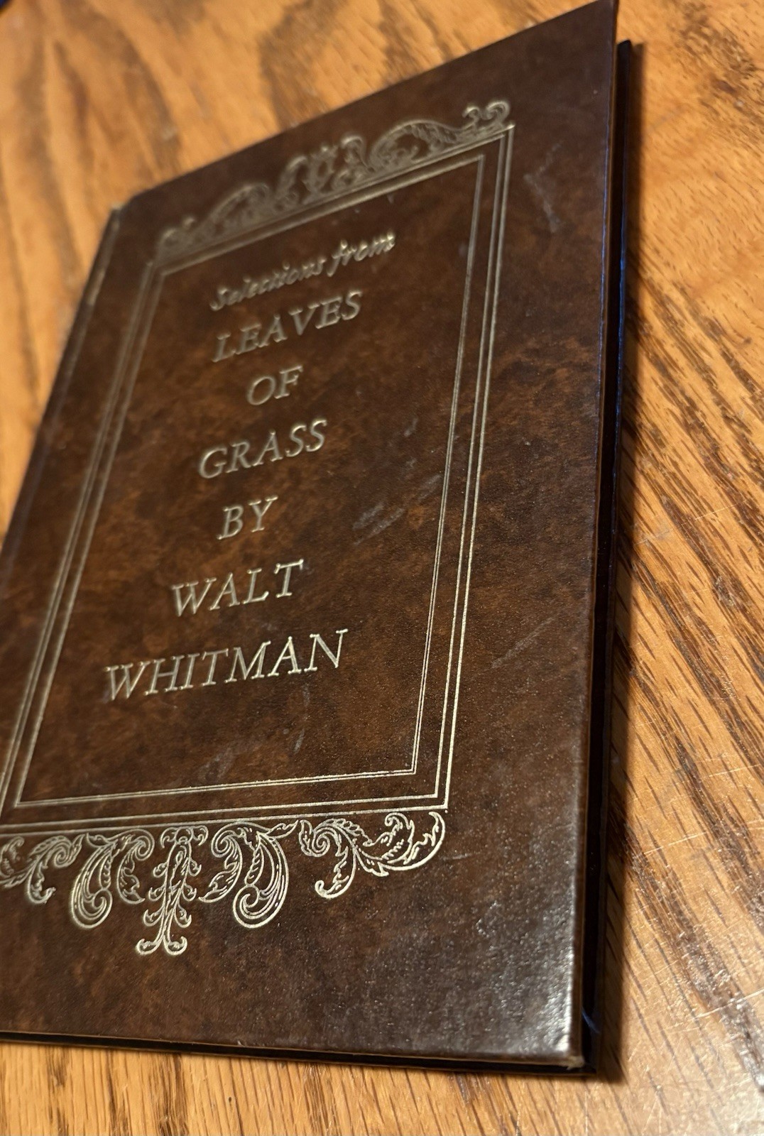 Selections From Leaves Of Grass By Walt Whitman