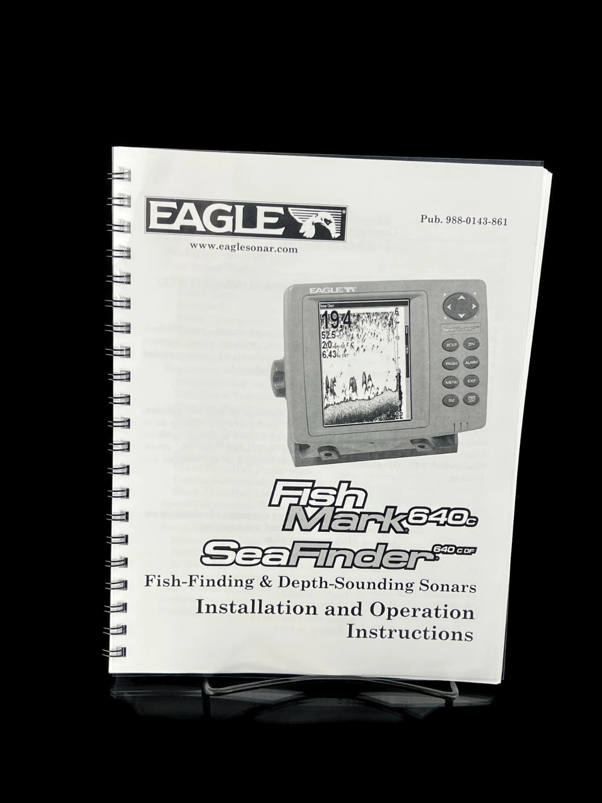 Eagle Fish Mark 640C Manual: 108 Pages – Installation and Operations Guide