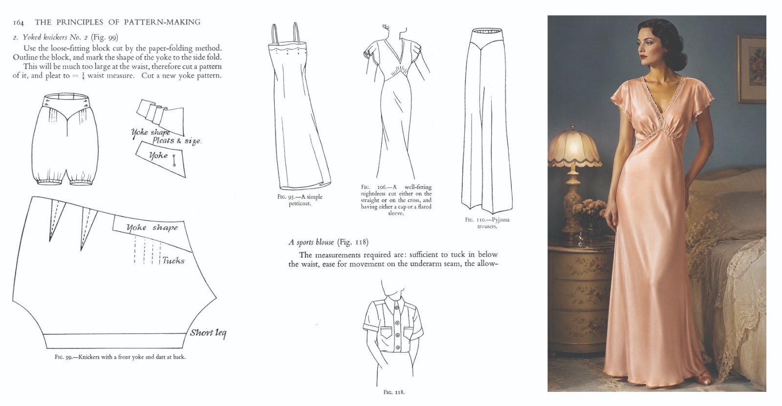 Pattern Drafting Making Sew Vintage 1930s Children’s Women’s Fashions | Howlett