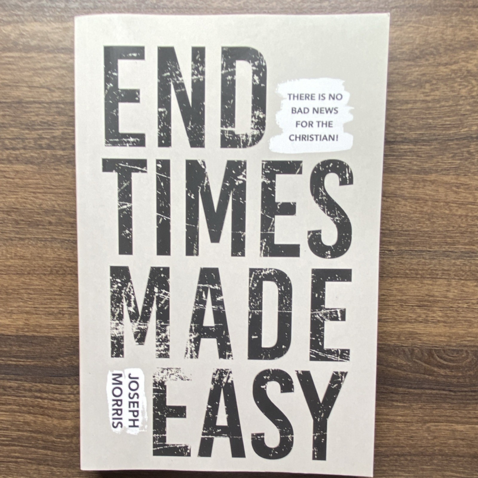 Joseph Morris End Times Made Easy Paperback 2022 End of Days Update Harrison