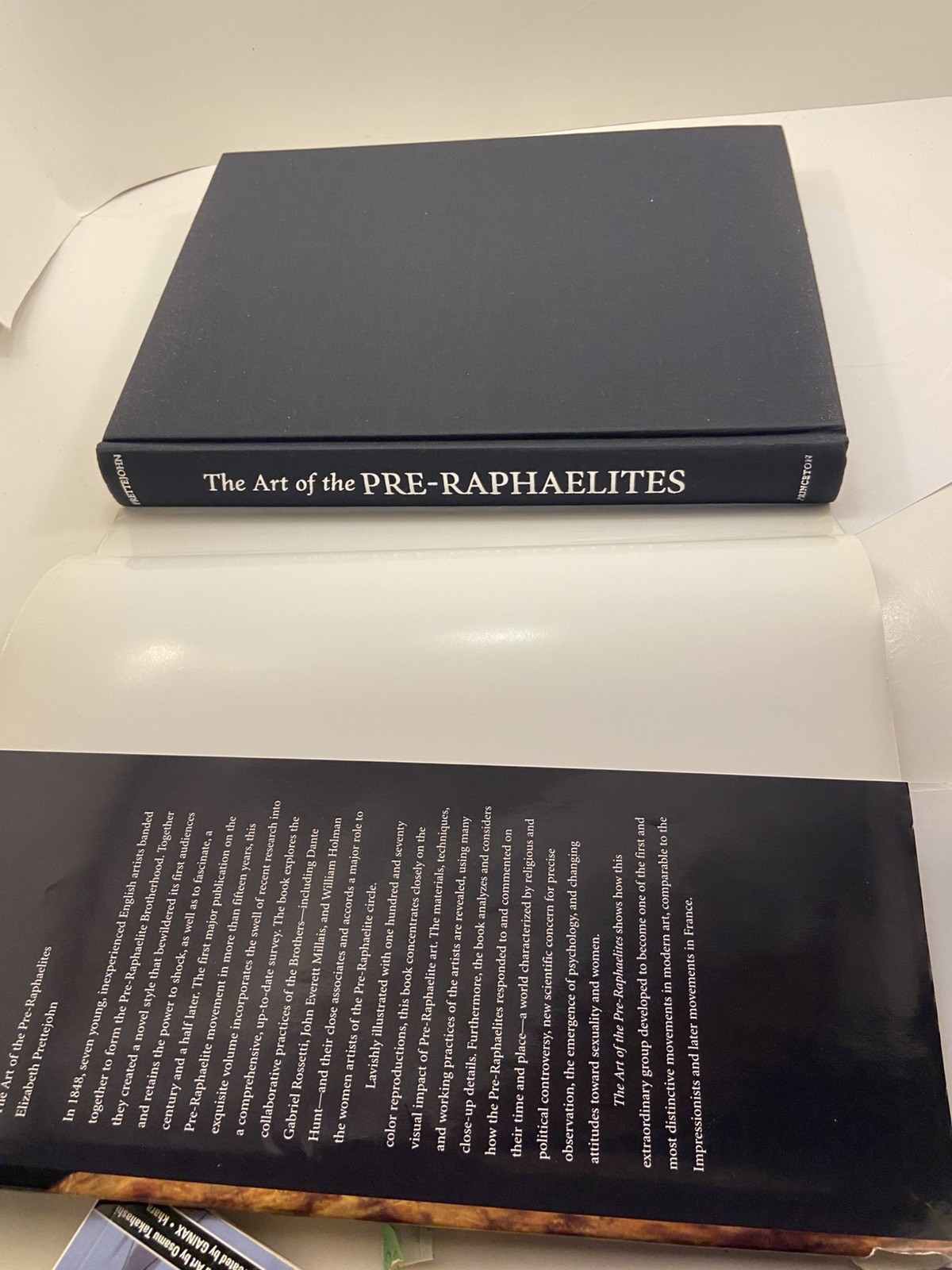 Art of the Pre-Raphaelites by Elizabeth Prettejohn 2000 HC/DJ 1st Edition Book
