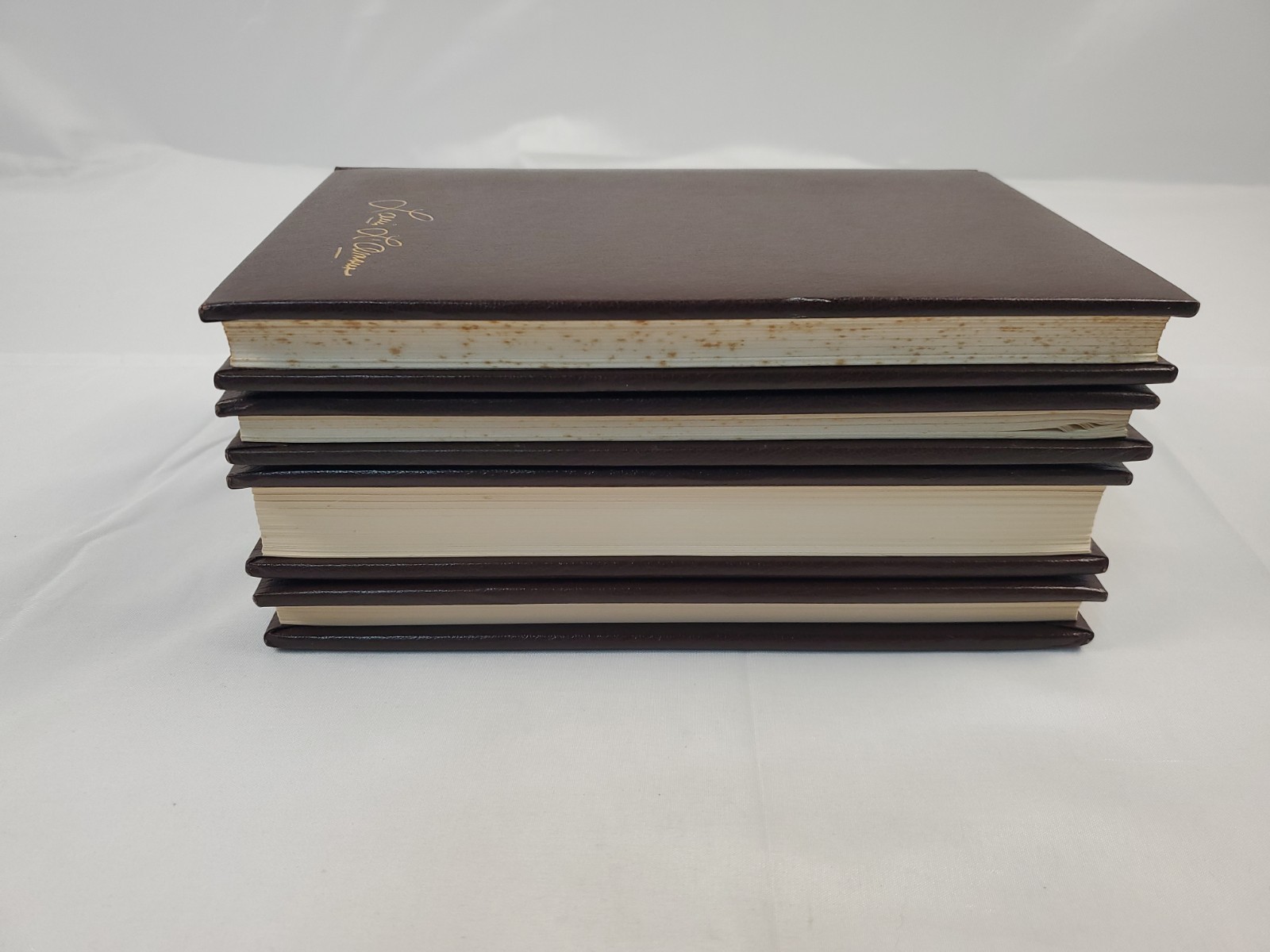 The Louis L’amour Collection Leatherette Bantam Book Lot of 4