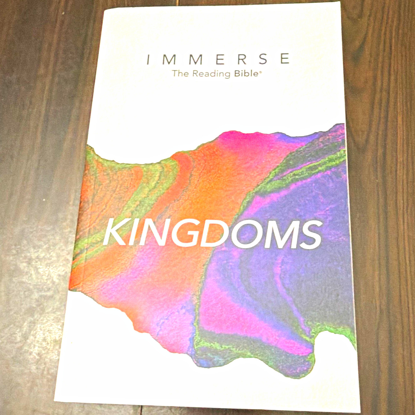 Immerse: Kingdoms (The Reading Bible) New Living Translation 2021 PB 304p