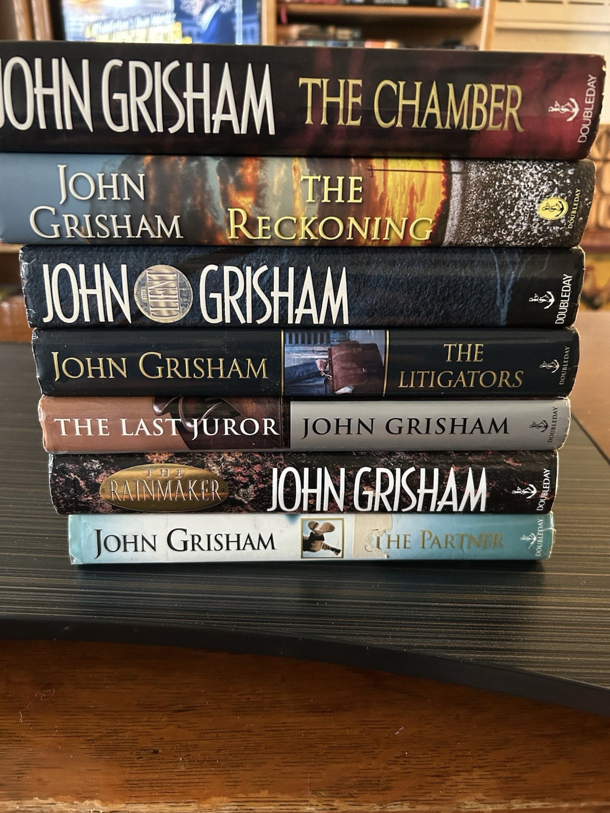 Lot of 6 John Grisham Hardcover Books