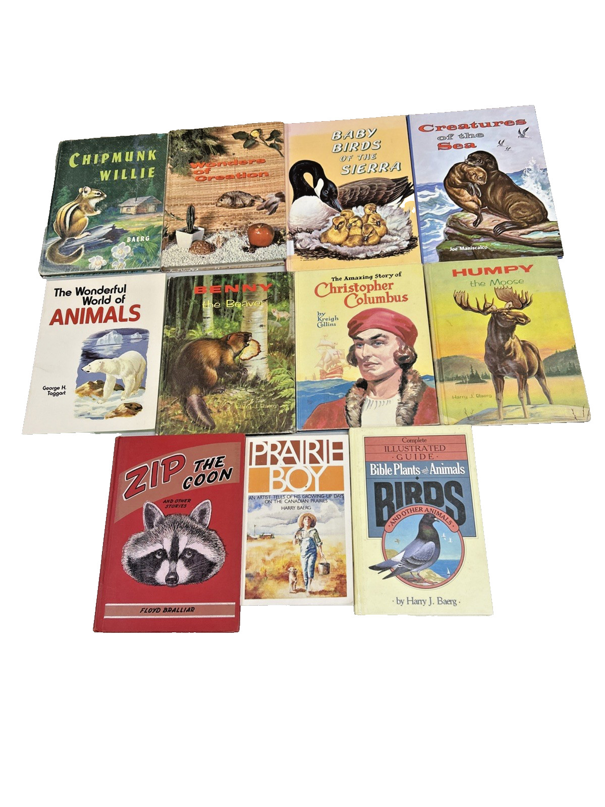 11 Adventist Heritage books for kids: nature, pets, science…./ Baerg & others