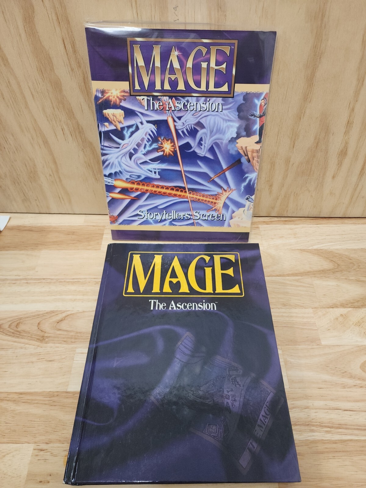 Mage the Ascension, White Wolf Publishing, Hardcover + Storytellers Screen VG+