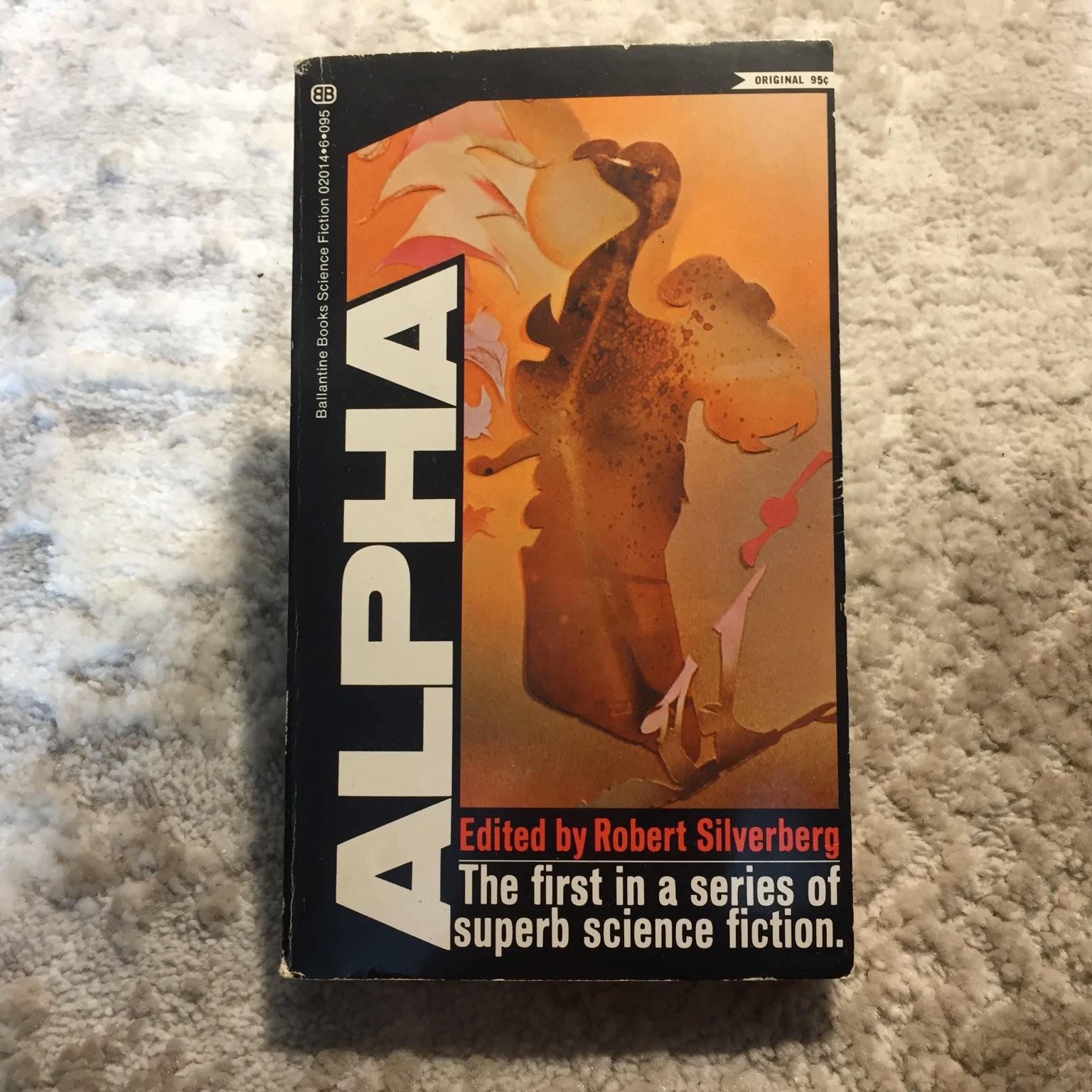 Alpha One Robert Silverberg 1970 Science Fiction Anthology Ballantine Books PB