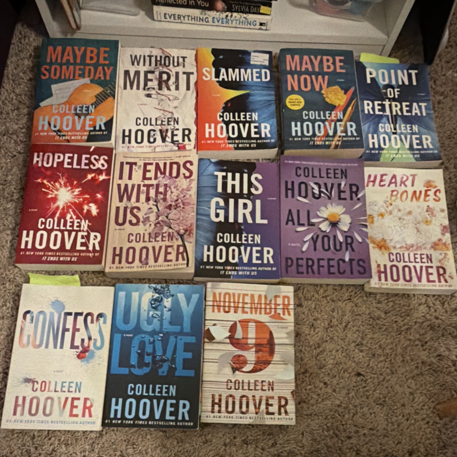 Colleen Hoover Paperback Romance Book Lot