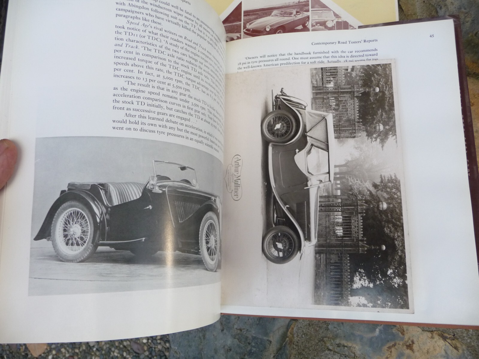 M.G. : The Sports Car America Loved First & The Immortal T Series MG by Harvey.
