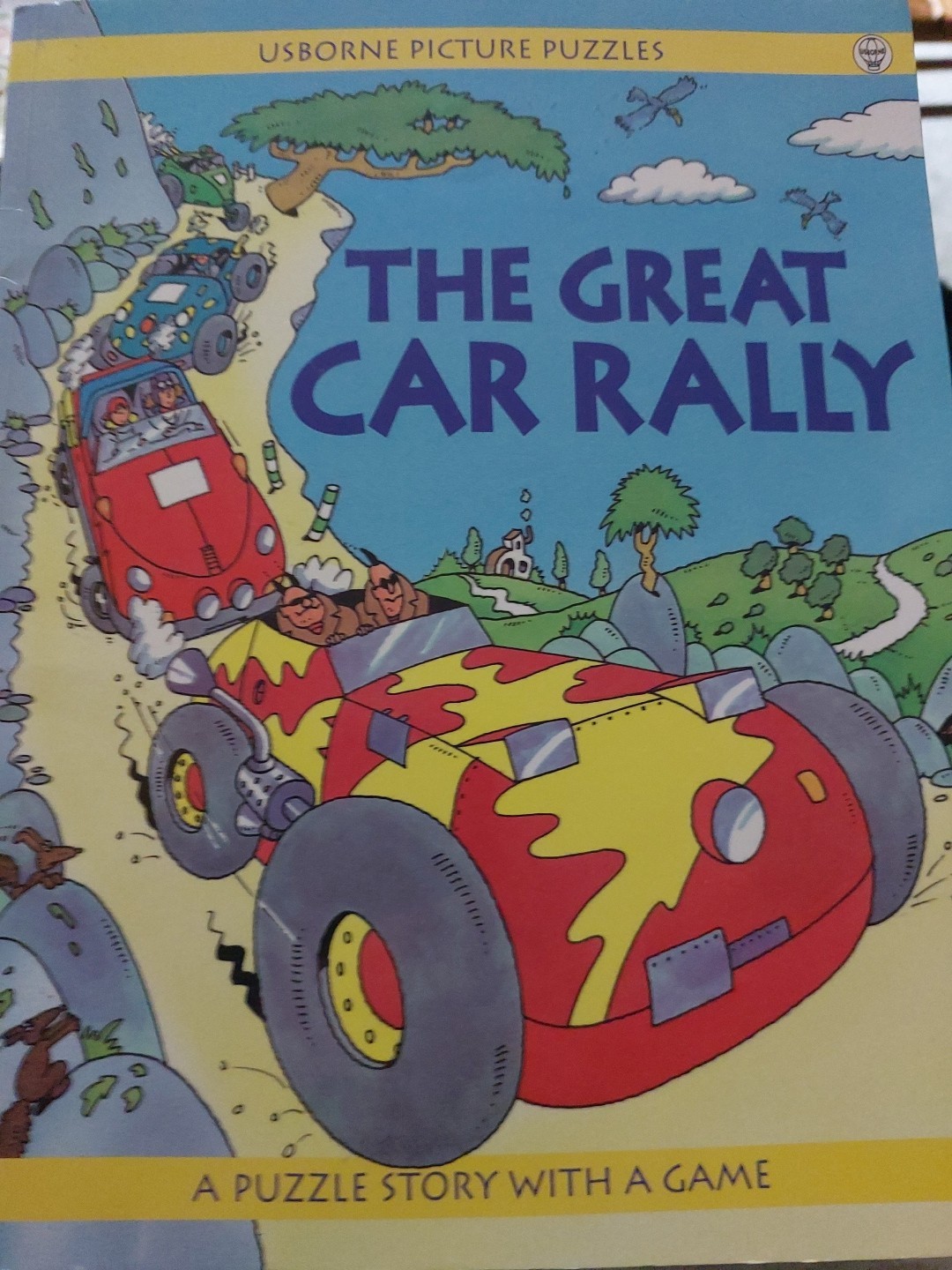 The Great Car Rally Usborne Picture Puzzles By Rosie Heywood Paperback