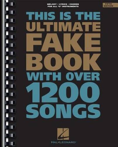The Ultimate Fake Book (for C Instruments) – Plastic Comb – ACCEPTABLE