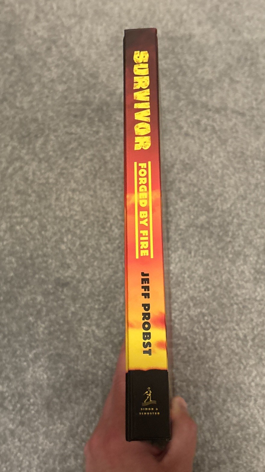 AUTOGRAPHED – “Survivor-Forged By Fire” by Jeff Probst – Barnes and Noble