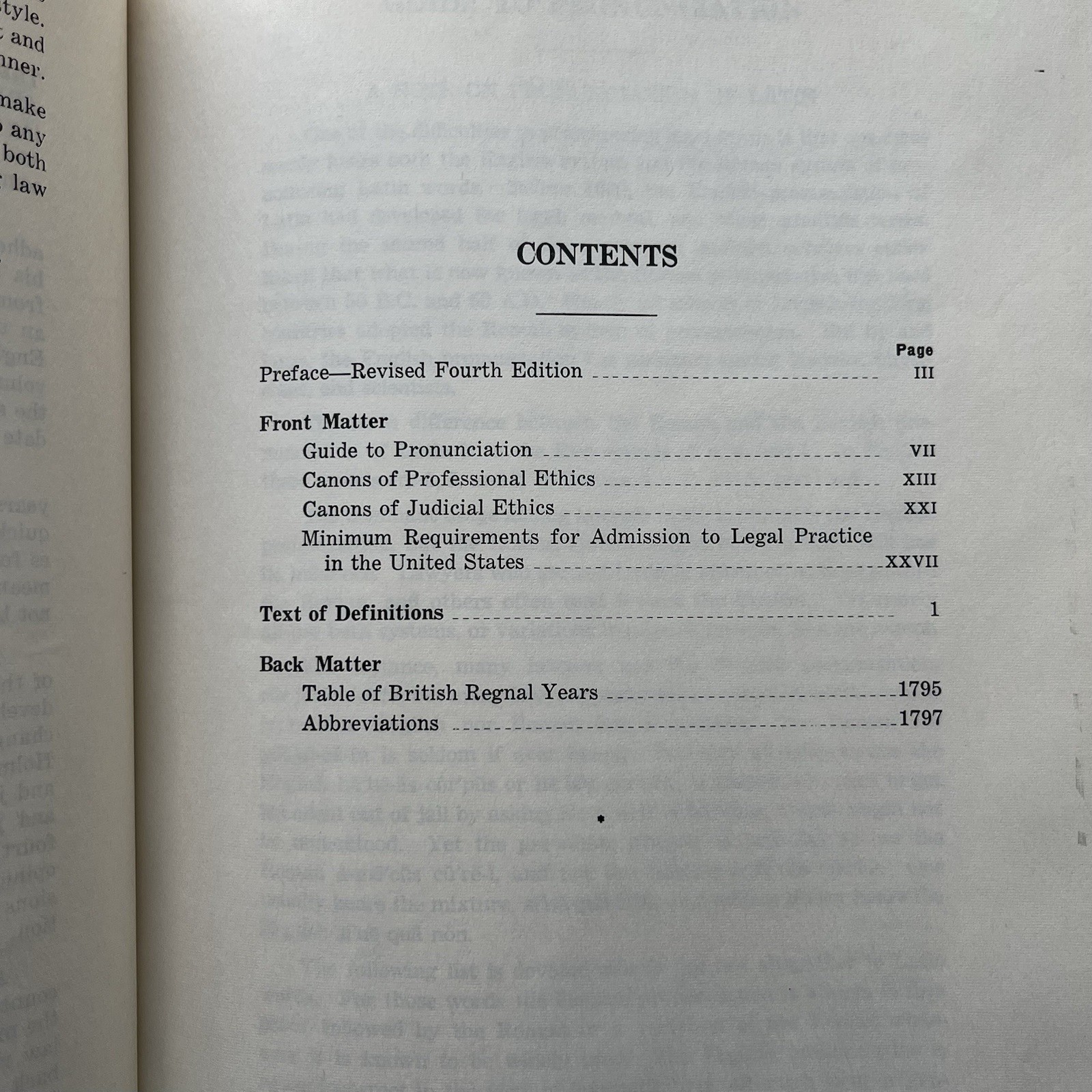 Black’s Law Dictionary – Revised 4th Edition (1968, HC) Henry Campbell MCM Vtg