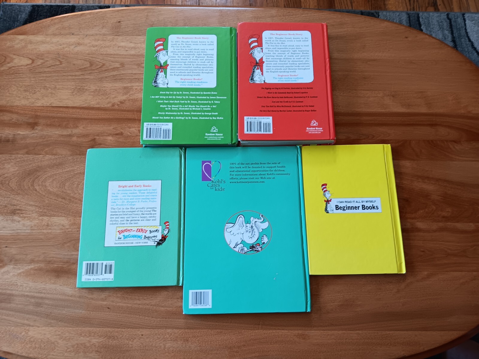 Dr. Seuss Book Lot Of 5 1960s 1980s 1990s 2000s