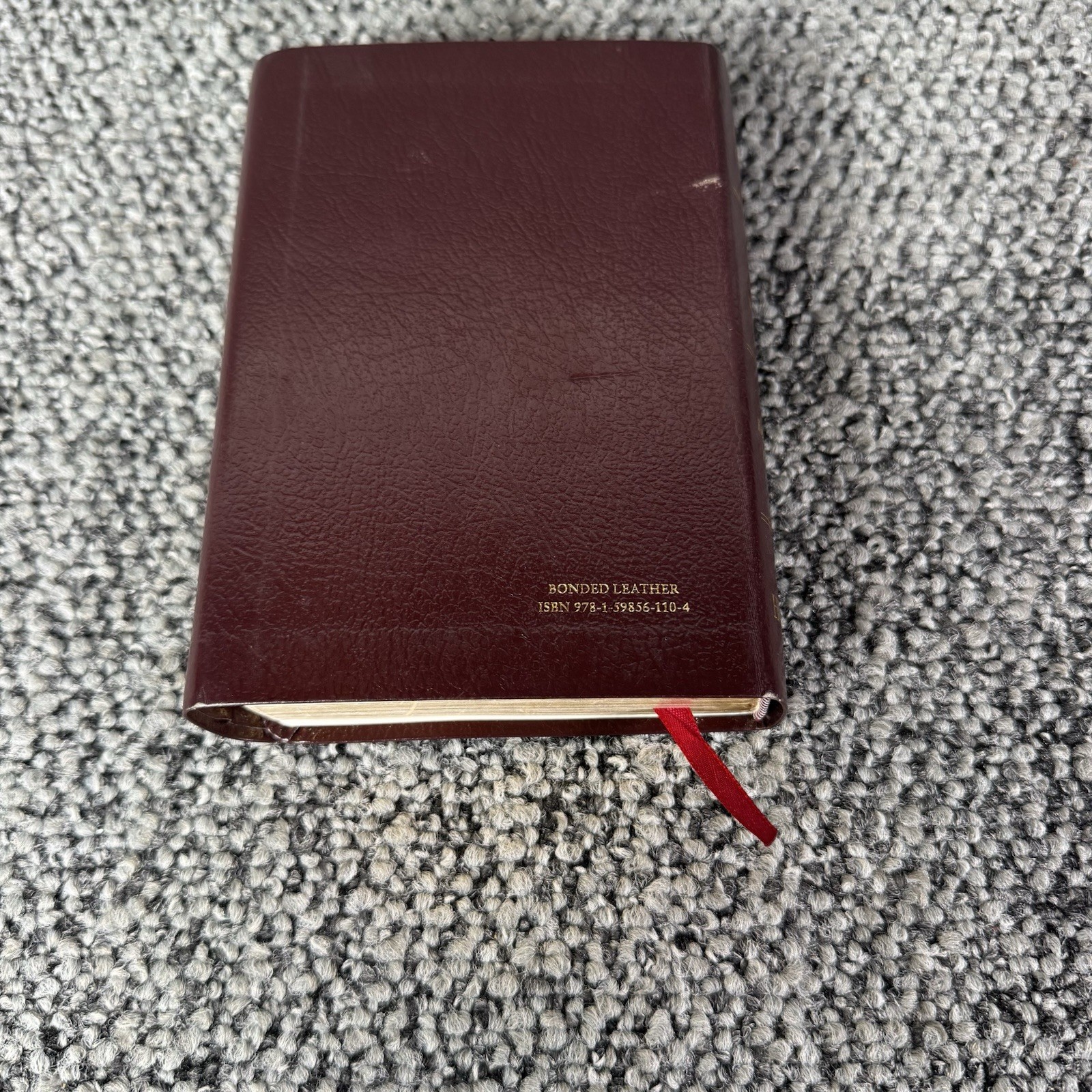 KJV Holy Bible Hendrickson Reference Edition Burgundy Bonded Leather Magnetic