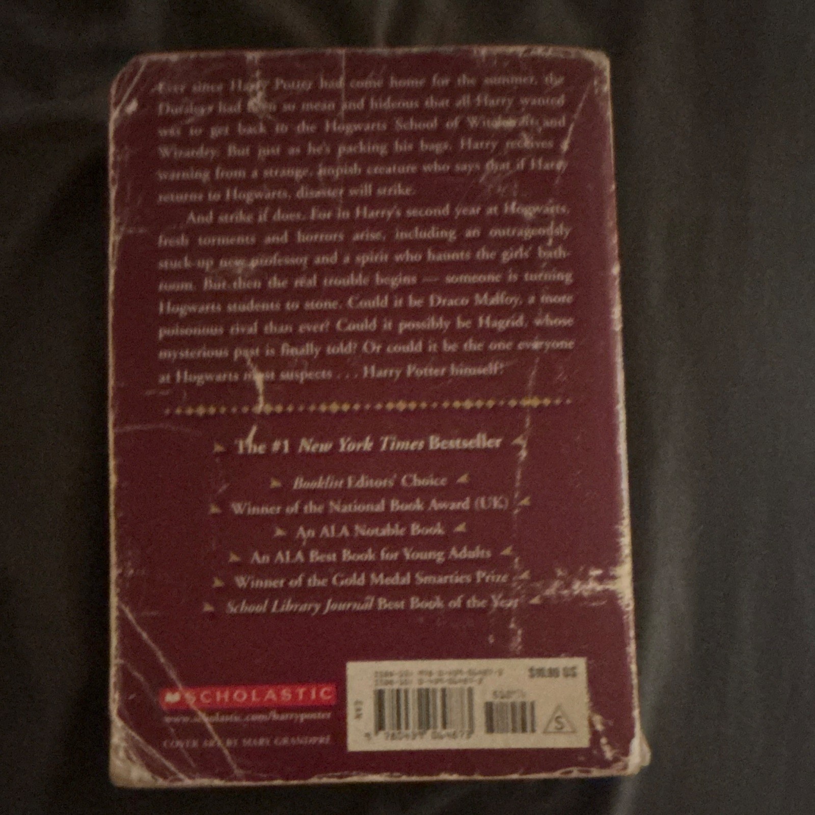 Scholastic J.K. Rowling Harry Potter 3 Paperback Lot: Stone/Chamber/Azkaban