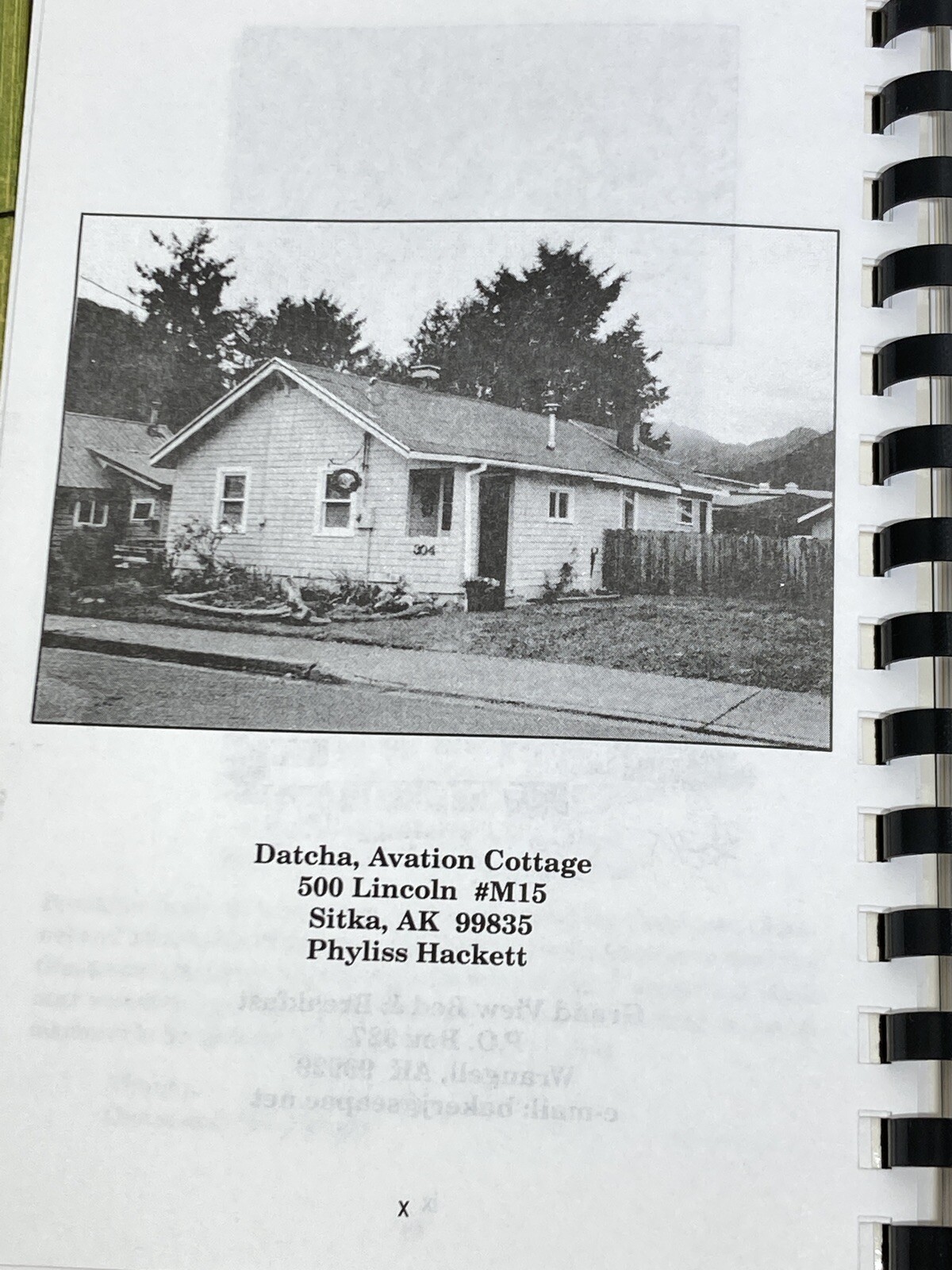 VTG Favorite Bed & Breakfast Recipes Southeast Alaska INNside Passage Chapter 98