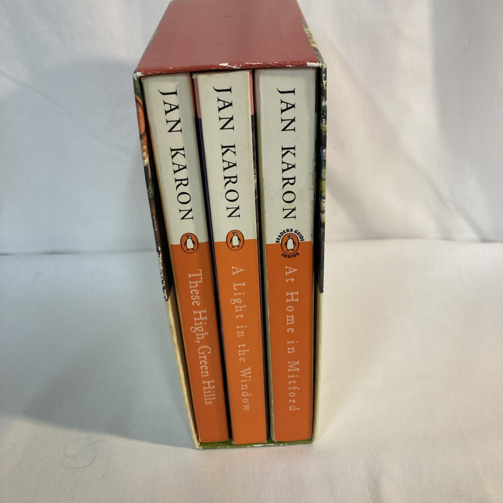 JAN KARON : The Mitford Years Boxed Set Book Volumes 1-3 One Owner-EUC