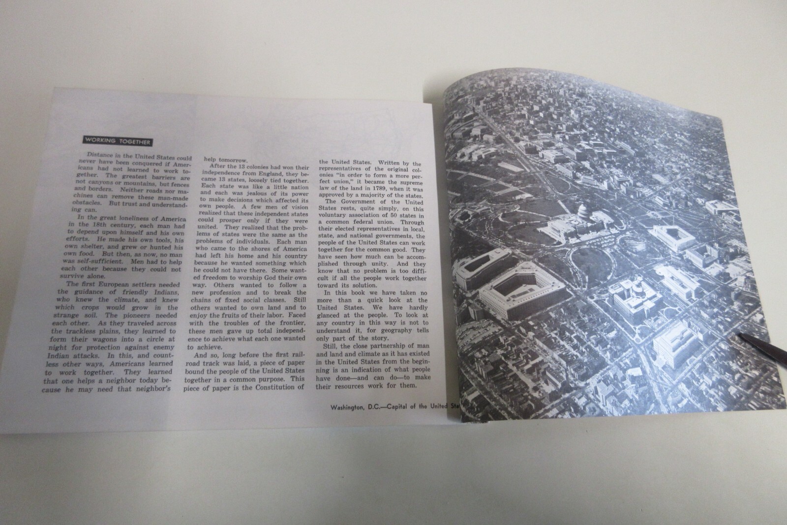 USA: Its Geography and Growth – United States Info. Service – 127 Pages – 1970s
