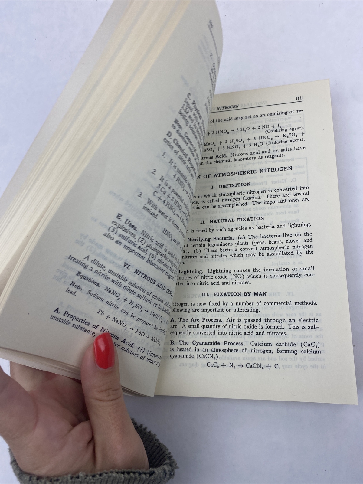 First Year College Chemistry College Outline Series Vintage Paperback no. 5 1955