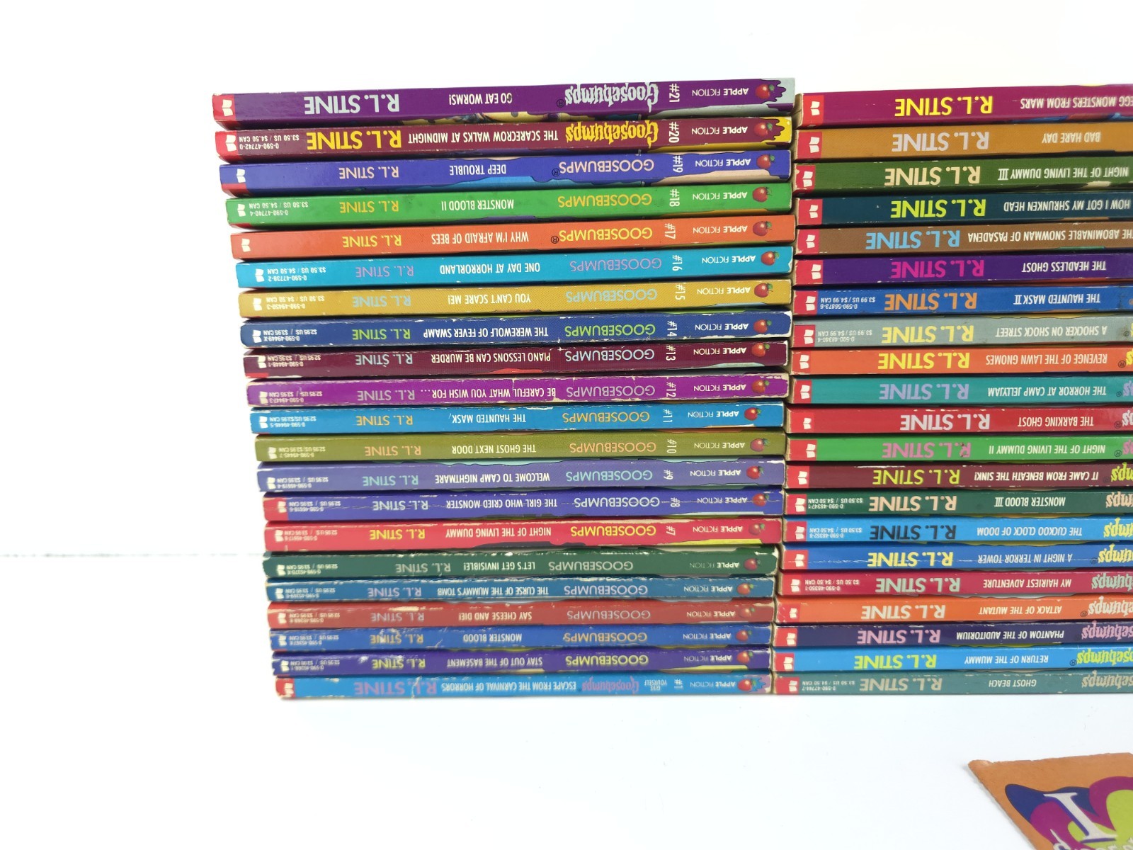 Goosebumps Lot 61 Count – Near Complete 1-60 & 1 Extra Paperback R.L. Stine