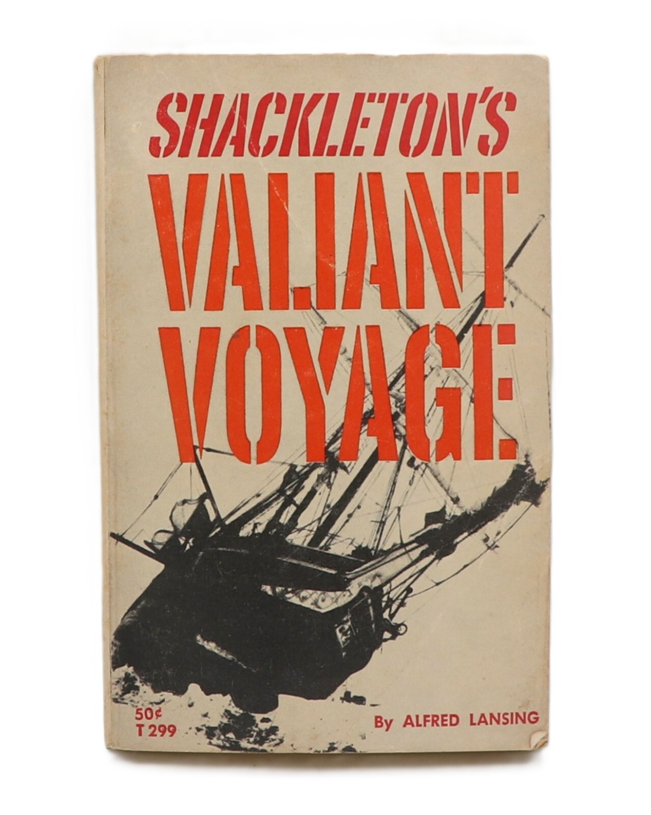 Shackleton’s Valiant Voyage by Alfred Lansing Vintage Paperback 1962 Brandon, MN