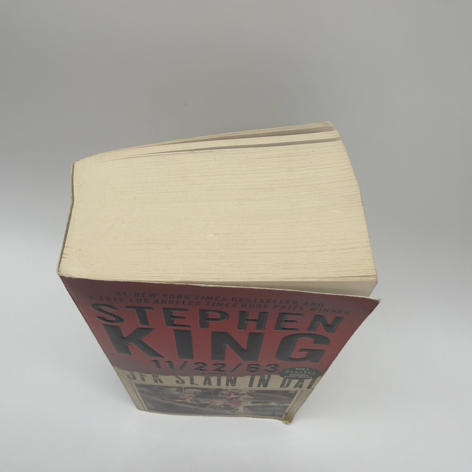 Stephen King 11/22/63 JFK Slain In Dal Paperback Book A5