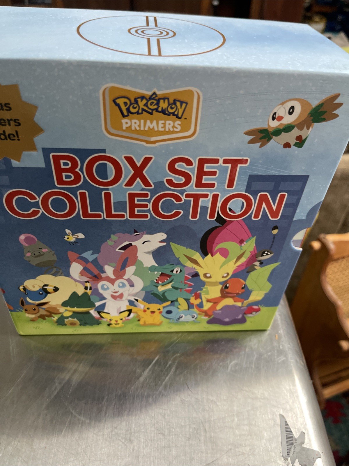 Pokémon Primers: 4 Book Box Set Collection Colors,ABC,123,Shapes