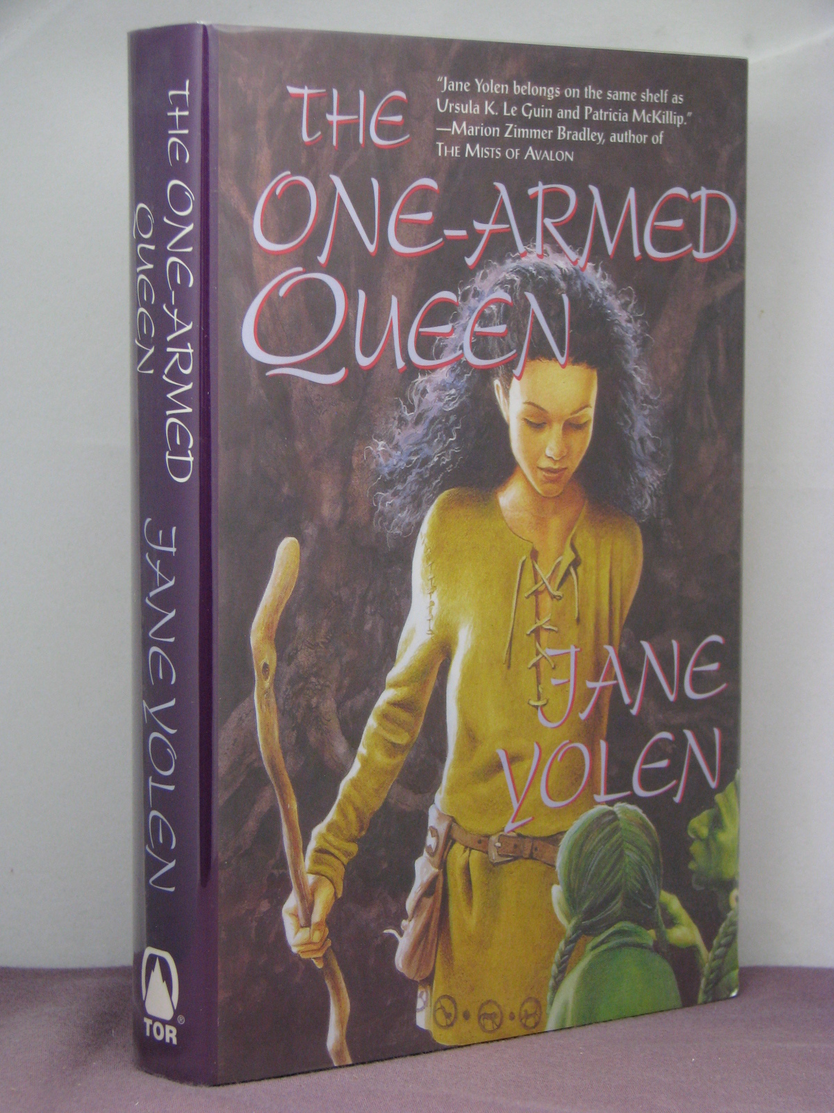 1st, signed by the author, Great Alta 3: The One-Armed Queen by Jane Yolen (1998