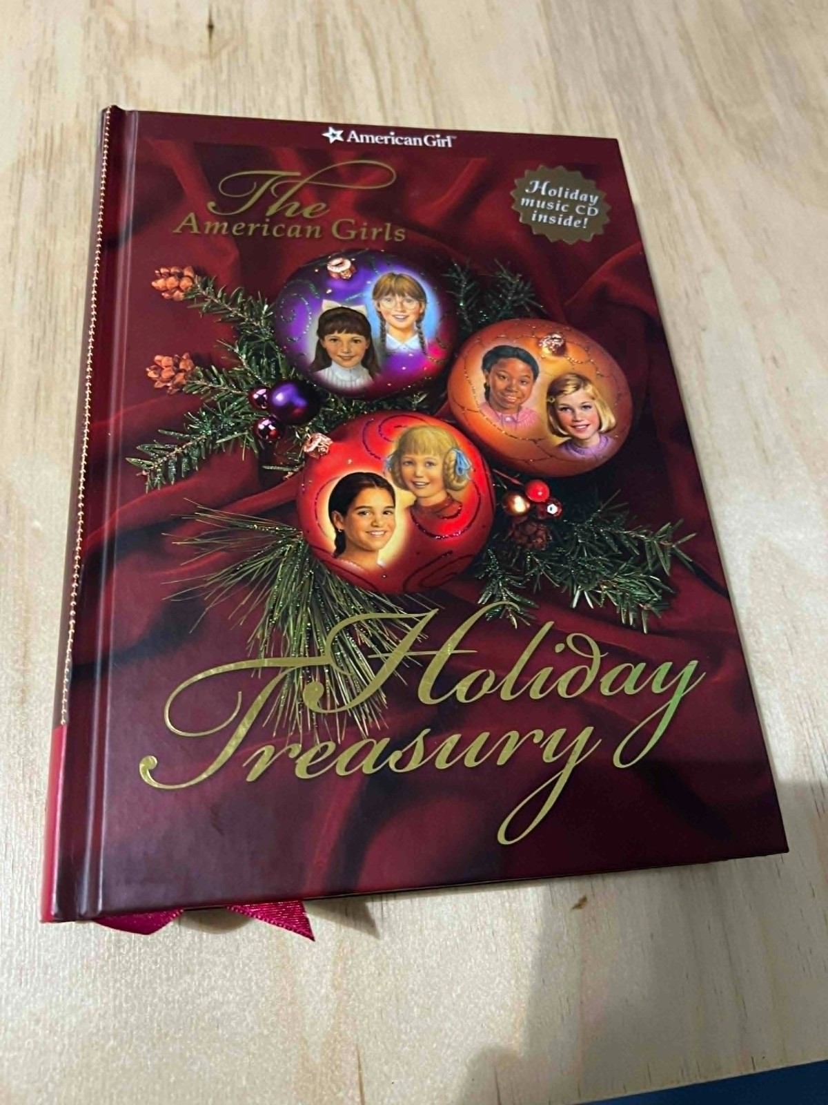 The American Girls Holiday Treasury Hardcover 2005 by Valerie Tripp (CD Missing)