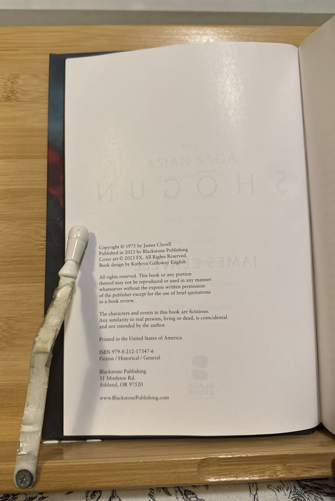 Shogun – James Clavell (Hardcover) Asian Saga Omnibus – Tai-Pan, Gai-Jin, Rat