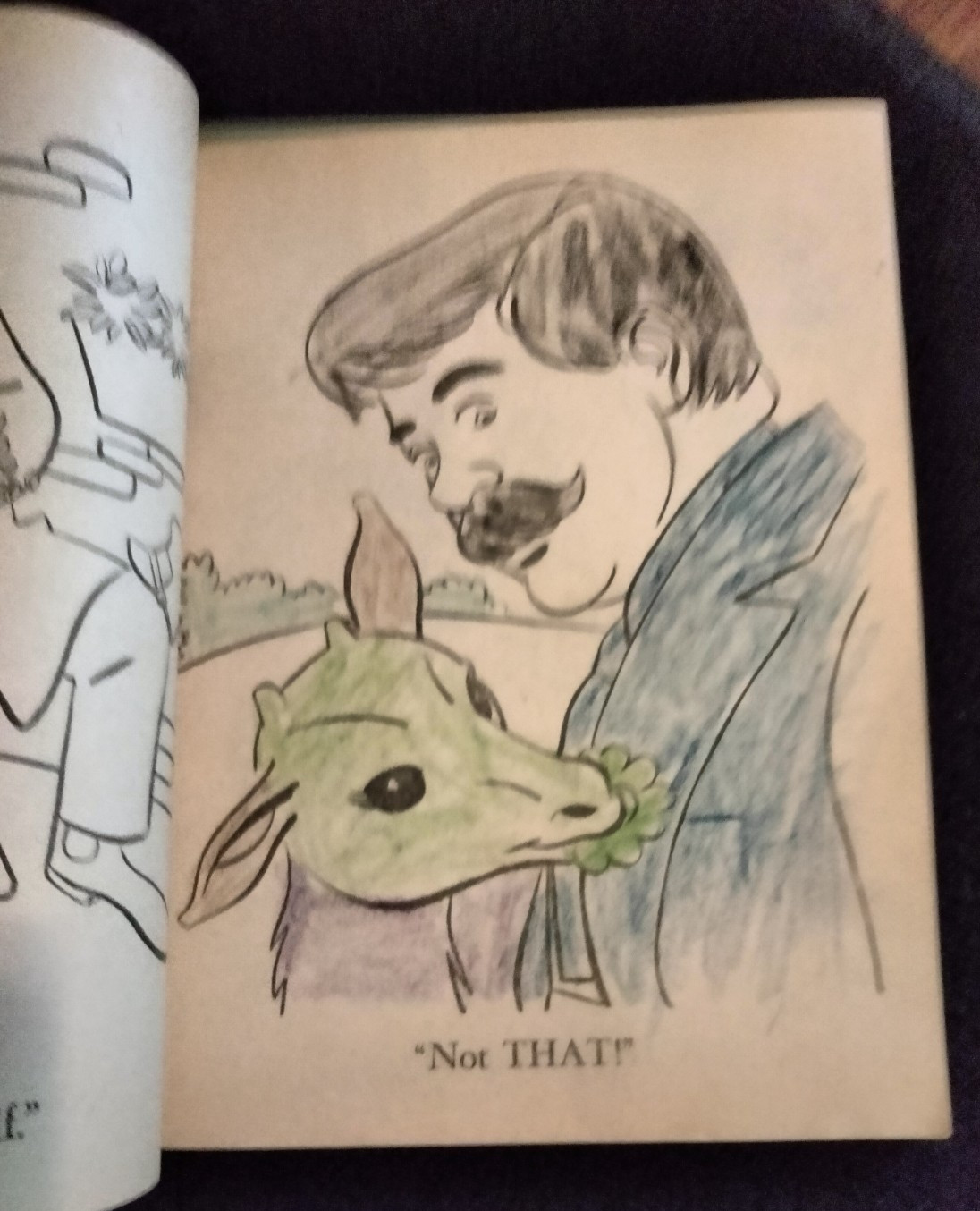 CAPTAIN KANGAROO COLORING BOOK WHITMAN PUBLISHING 1956 VINTAGE CHILDRENS BOOK
