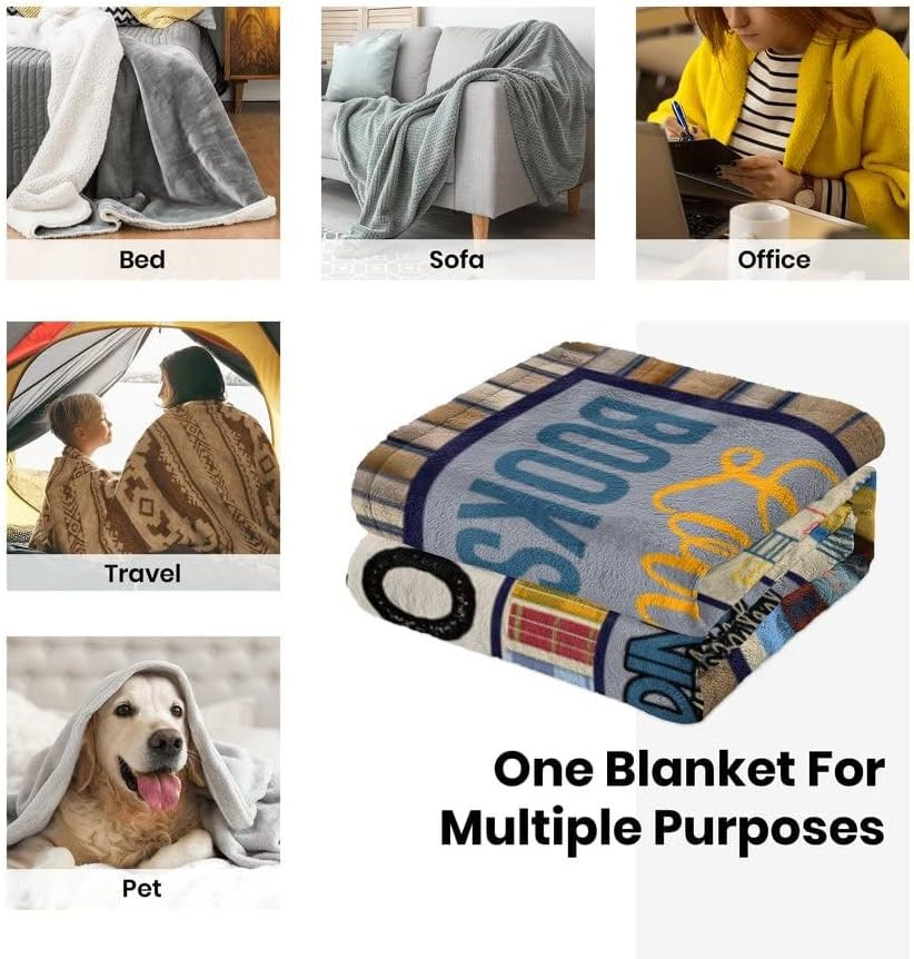 POQUSH Book Lovers Gifts for Women for Readers, Librarian Book Club Bookworm Rea