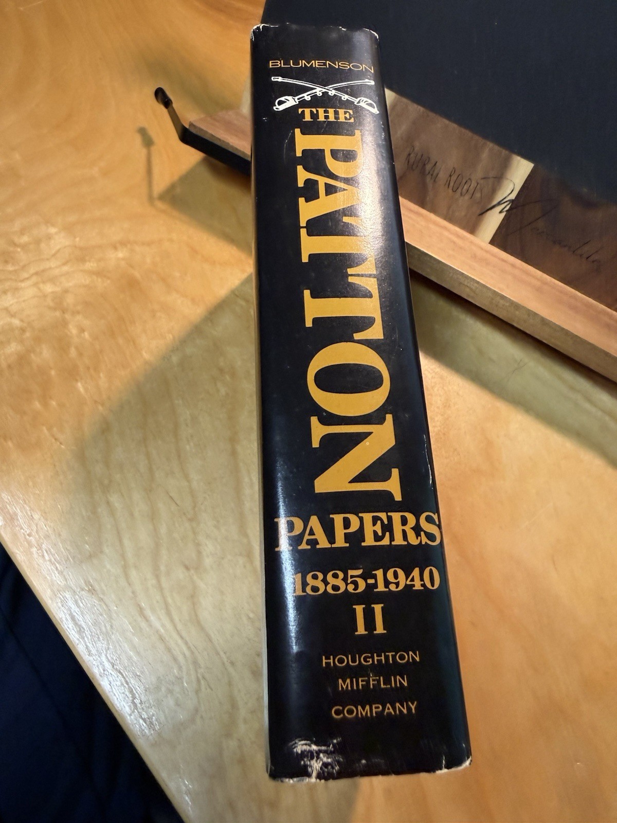 The Patton Papers 1885-1940 Martin Blumenson VOL 2 Hardcover Military Biography