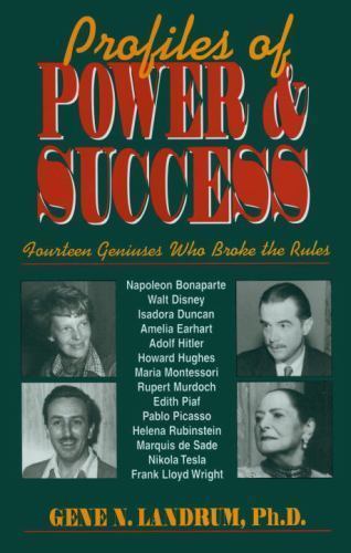 Profiles of Power and Success – Hardcover By Landrum, Gene N. – GOOD