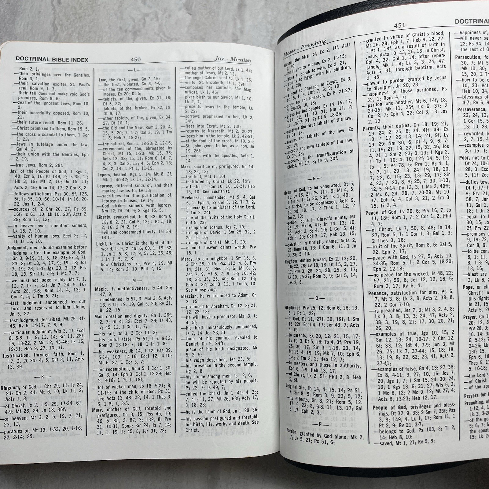 New American Bible Saint Joseph Edition 611/10B – Catholic
