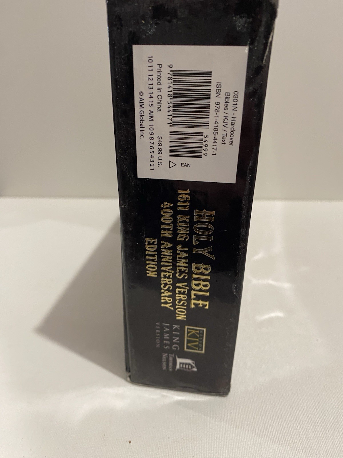 Holy Bible 1611 King James Version Commemorative Edition 400th Edition In Box