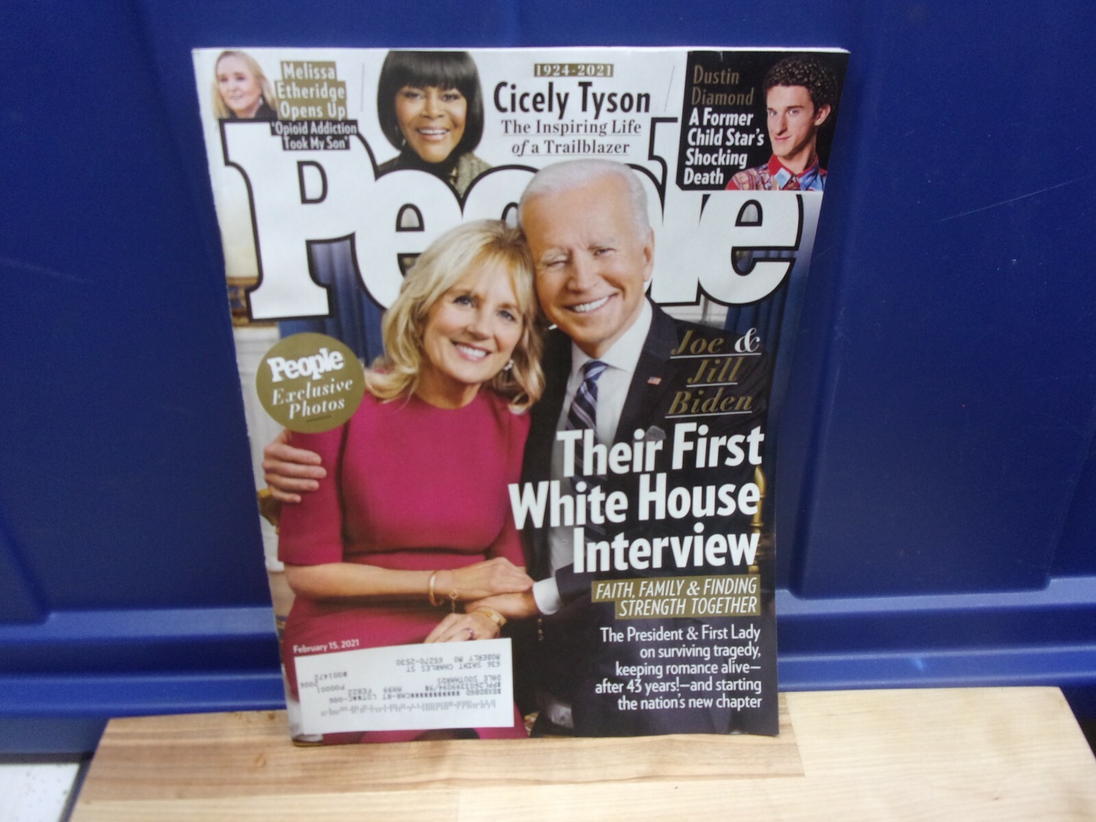 People Magazine February 15 2021 Joe & Jill Biden